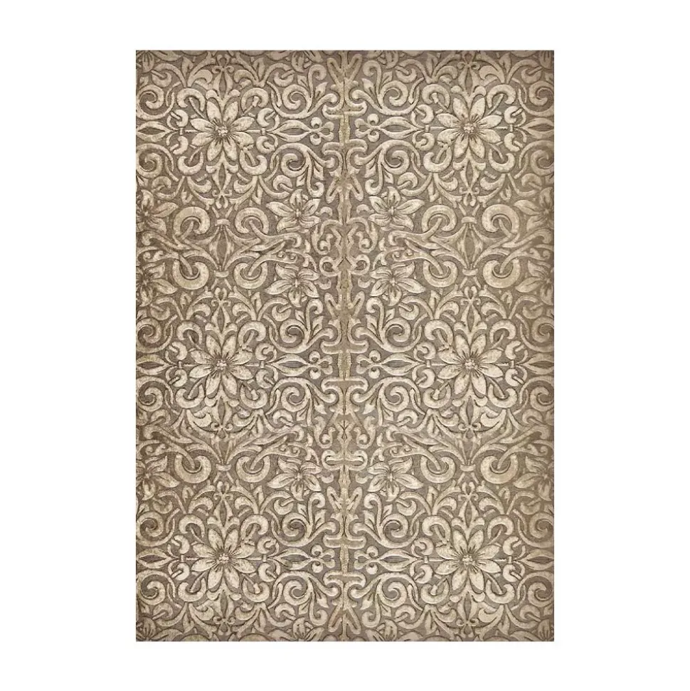 Set 8 papeles de arroz Backgrounds Vintage Library Stamperia 10x15cm