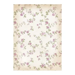 Set 8 papeles de arroz Backgrounds Lavender Stamperia 10x15cm