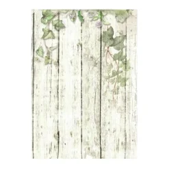 Set 8 papeles de arroz Backgrounds House of Roses Stamperia 10x15cm