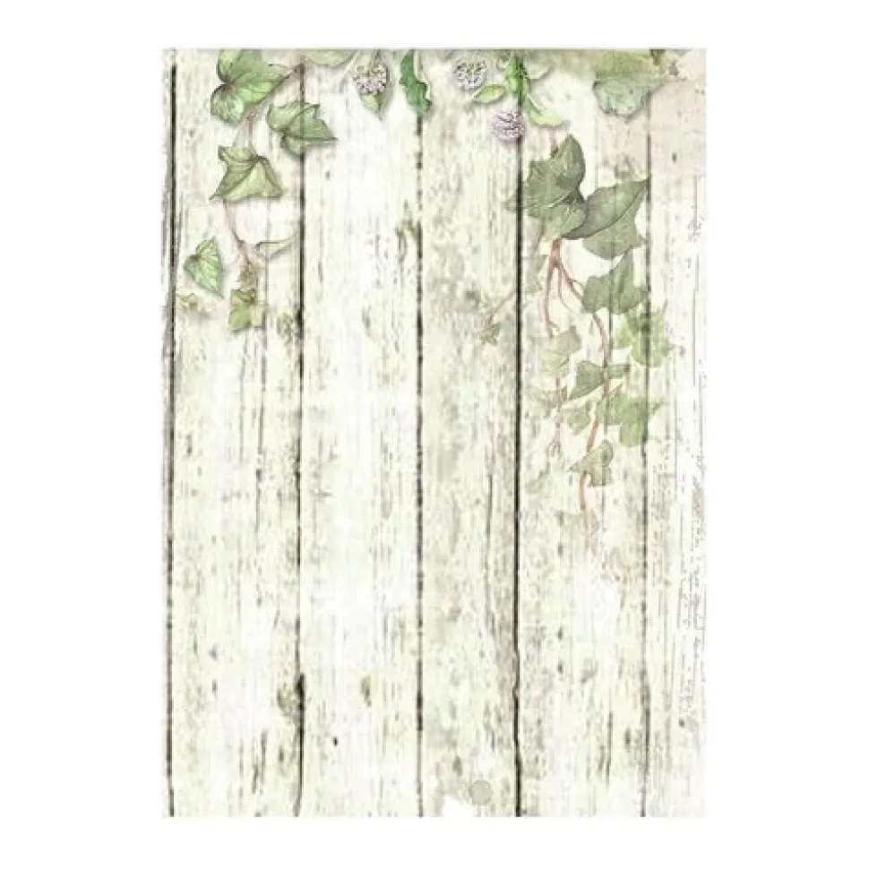 Set 8 papeles de arroz Backgrounds House of Roses Stamperia 10x15cm