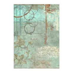 Set 8 papeles de arroz Backgrounds Wonderland Stamperia 10x15cm