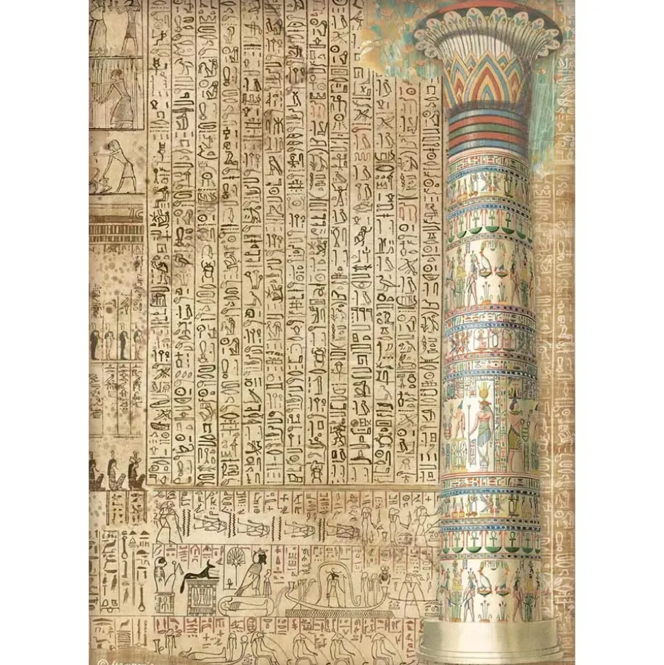 Set 6 Papeles de Arroz Fortune Stamperia 21x30cm