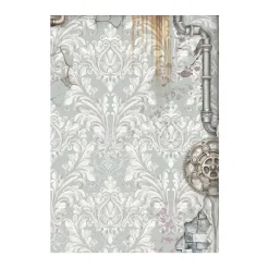 Set 8 papeles de arroz Master of Magic Stamperia 10x15cm