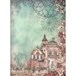 Set 6 papeles de arroz Master of Magic Stamperia 21x30cm