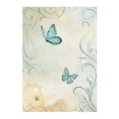 Set 8 papeles de arroz Masquerade Stamperia 10x15cm