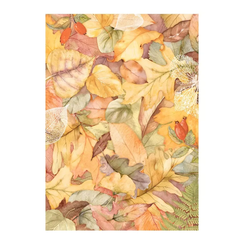 Set 8 papeles de arroz Romantic Woodland Stamperia 10x15cm