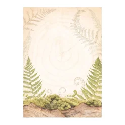 Set 8 papeles de arroz Romantic Woodland Stamperia 10x15cm