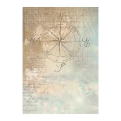 Set 8 papeles de arroz Sea Land Stamperia 10x15cm