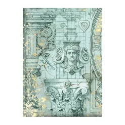 Set 8 papeles de arroz Sir Vagabond in Fantasy World Stamperia 10x15cm