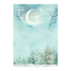 Set 8 papeles de arroz The Nutcracker Stamperia 10x15cm