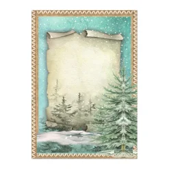 Set 8 papeles de arroz The Nutcracker Stamperia 10x15cm