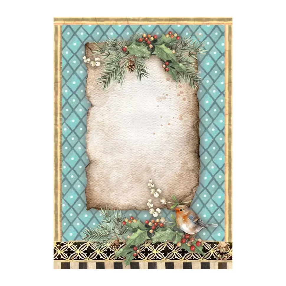 Set 8 papeles de arroz The Nutcracker Stamperia 10x15cm