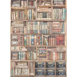 Set 6 papeles de arroz Venice City Of Art Stamperia 21x30cm