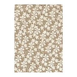 Set 8 papeles de arroz Verja Old Lace Stamperia 10x15cm