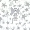 Set 4 Papeles de Seda Estrellas Plateadas Clairefontaine