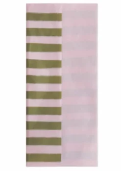 Set 6 Papeles de Seda Líneas Rosas y Oro Clairefontaine 50x70cm