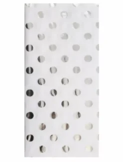 Set 3 Papeles de Seda Puntos Plata Clairefontaine 50x70cm