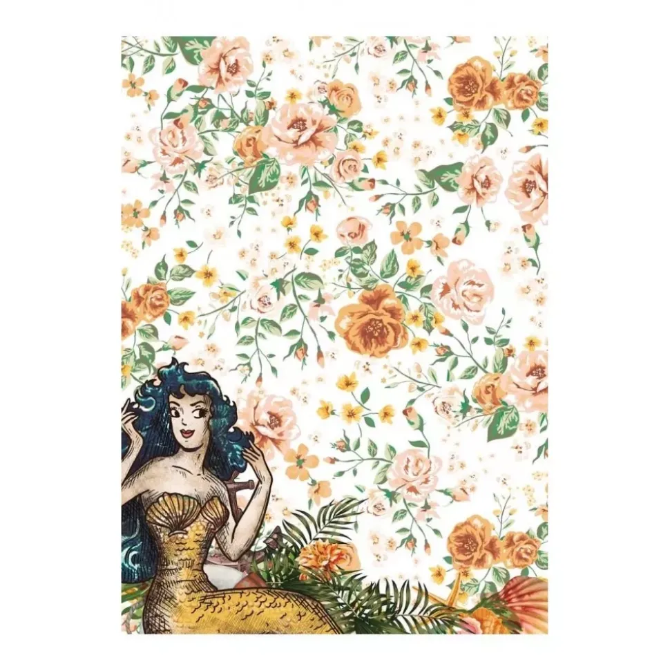 Set 4 papeles para decoupage Collector Diary III Alberto Juarez A4