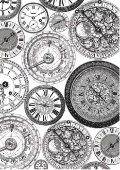 Set 4 papeles para decoupage Collector Diary IV Alberto Juarez A4