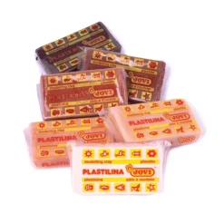 Set 6 Pastillas de Plastilinas Multicultural Jovi 50gr