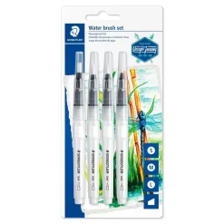 Set 4 Pinceles de Agua Staedtler