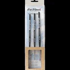 Set 3 Pinceles redondos 5598 Casaneo da Vinci