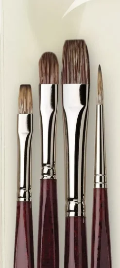 Set 4 pinceles sintéticos 5103 Gigrio da Vinci