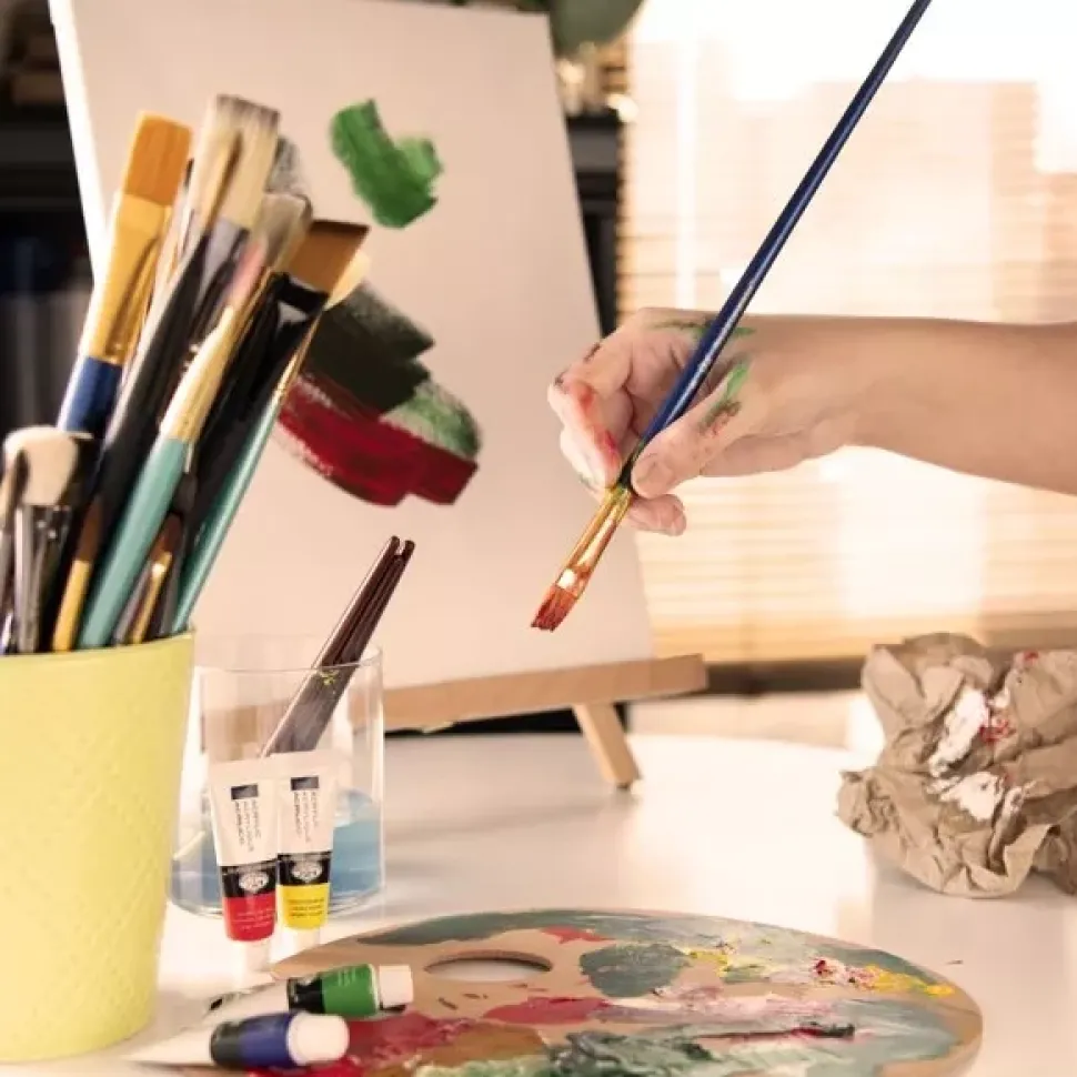 Set 12 Pinturas Acrílicas Royal & Langnickel 120ml