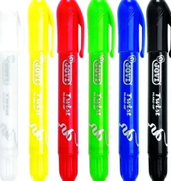 Set 6 Pinturas Maquillaje Twist Colores Surtidos Jovi