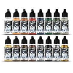 Set 16 pinturas modelismo American Revolution Vallejo 18ml