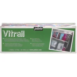 Set 10 pinturas para cristal Vitrail Pebeo 45ml