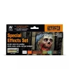 Set 8 pinturas para modelismo 213 Efectos especiales Game Color Effects Vallejo 17ml