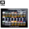 Set 16 pinturas para modelismo 191 Colores ferroviarios Model Air Vallejo 17ml