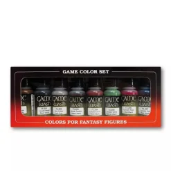 Set 8 pinturas para modelismo Lavados Game Color Wash Vallejo 17ml