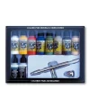 Set 10 pinturas para modelismo 167 Básicos y Aerógrafo Vallejo 17ml