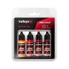 Set 4 pinturas para modelismo 377 Rojos Game Color Vallejo 18ml