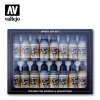 Set 16 pinturas para modelismo 194 Colores RLM Model Air Vallejo 17ml