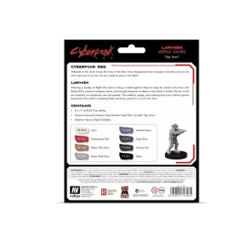 Set 8 pinturas para modelismo 201 Lawmen Cyberpunk Vallejo 17ml