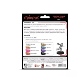 Set 8 pinturas para modelismo 307 Combat Zone Cyberpunk Vallejo 17ml