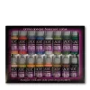 Set 16 pinturas para modelismo 290 Colores Extra Opacos Game Color Vallejo 17ml