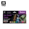 Set 8 pinturas para modelismo 302 Non Death Chaos Fantasy Vallejo 17ml