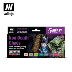 Set 8 pinturas para modelismo 302 Non Death Chaos Fantasy Vallejo 17ml