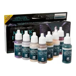 Set 8 pinturas para modelismo 102 Malefic Flesh Fantasy-Pro Vallejo 17ml