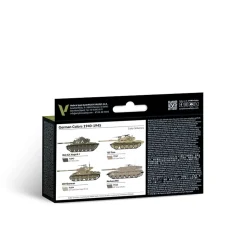 Set 6 pinturas para modelismo 210 IDF Colors AFV Vallejo 17ml