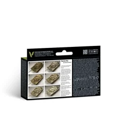 Set 6 pinturas para modelismo 209 US Modern Desert Colors AFV Vallejo 17ml