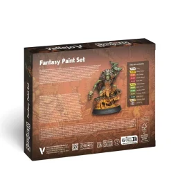 Set 12 pinturas para modelismo 203 Squidmar Fantasy Vallejo 18ml