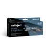 Set 8 pinturas para modelismo 157 US Navy & USMC 1940-1945 Vallejo 17ml