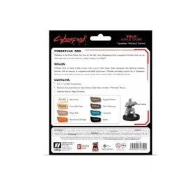 Set 8 pinturas para modelismo 309 Solo Cyberpunk Vallejo 17ml