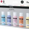Set 6 Pinturas pastel Surtidas Rayher 60ml