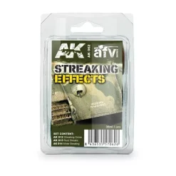 Set 3 pinturas Streaking Effects AK Interactive 35ml
